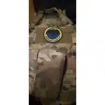 Patch morale russe "Gens polis" - noir et jaune photo review