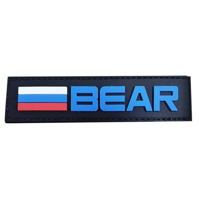 Escape from Tarkov Patch Bear with Russian Flag PVC