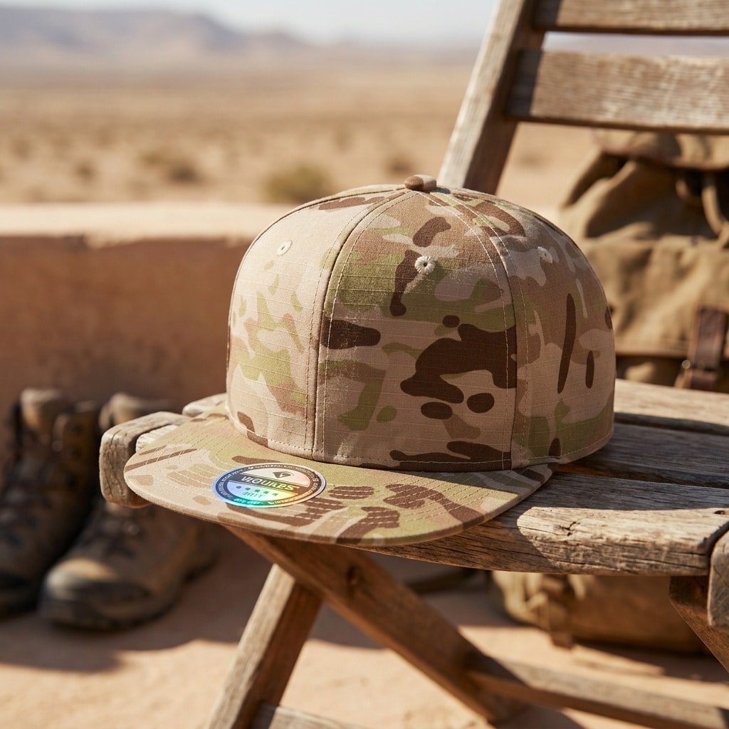 Camo Snapback Original – Multicam Desert