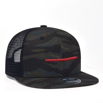 Camo Snapback  Red Line - Tigerstripe