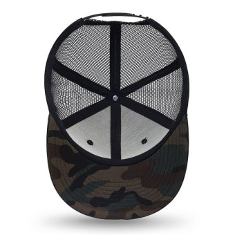 Camo Snapback  Red Line - Asian Woodland
