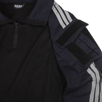 3 bands combat shirt with hood "Gop Tac"