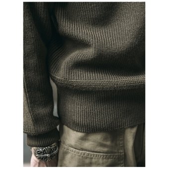 5 button military sweater US Army