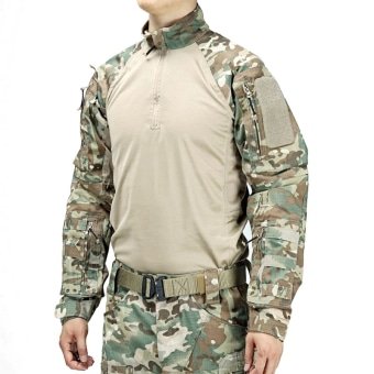 Camo Combat shirt Molle Arms "Packed"