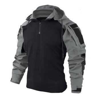 Hooded combat shirt "YZ"