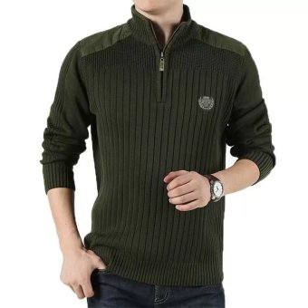 Army 1/4 zip pullover