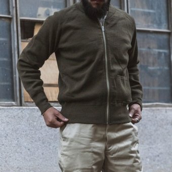 Army full zip sweater "USAAF" C-2