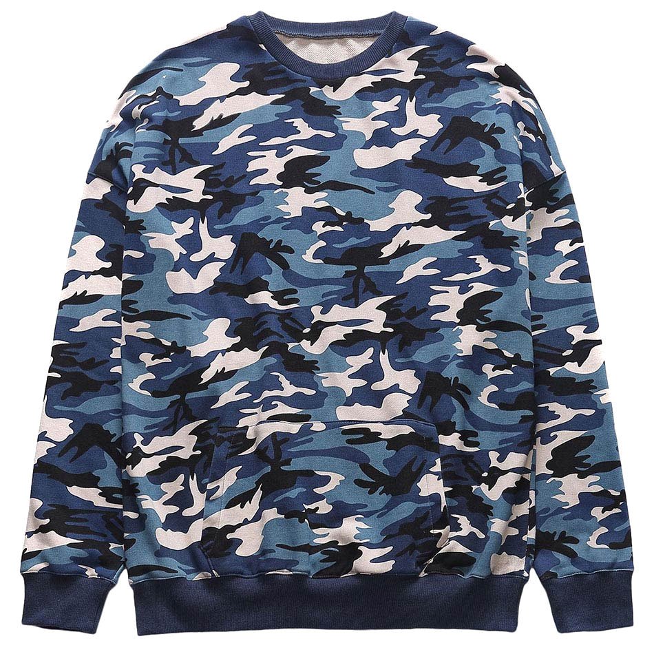 blue camo sweatshirt "Mox" ZS