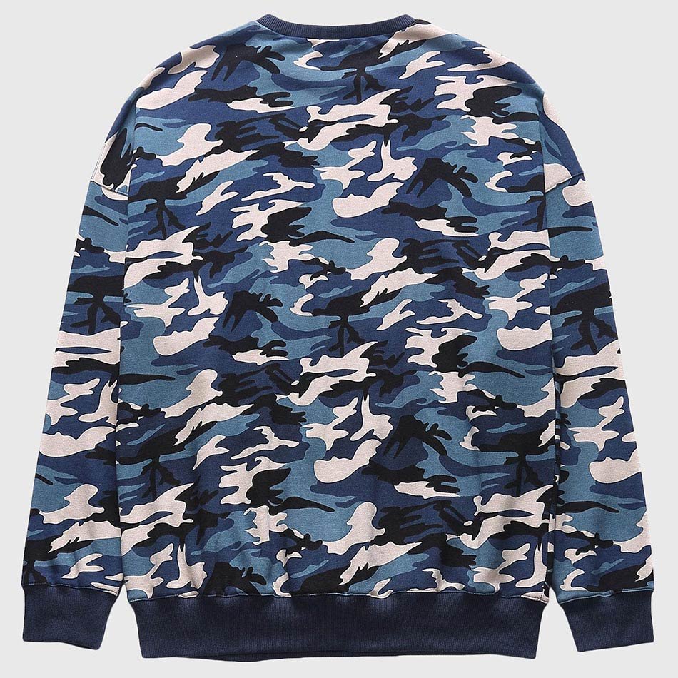 blue camo sweatshirt "Mox" ZS