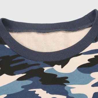 blue camo sweatshirt "Mox" ZS
