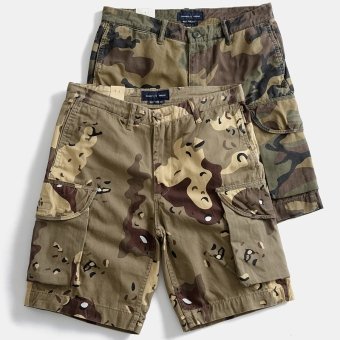 Camo cargo shorts lightweight "Falcon"