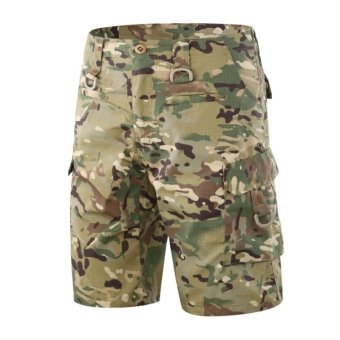 Camo tactical cargo shorts multicam "Trek"