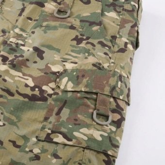 Camo tactical cargo shorts multicam “Trek”