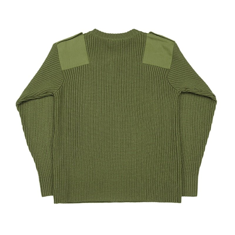Commando sweater with epaulets "USMC"