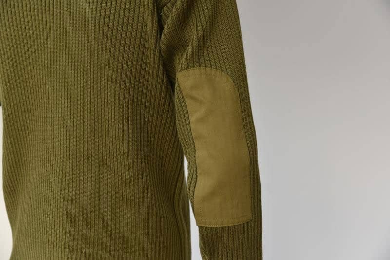 Commando sweater with epaulets "USMC"