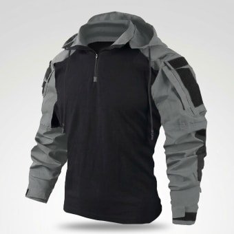 Hooded combat shirt “YZ”