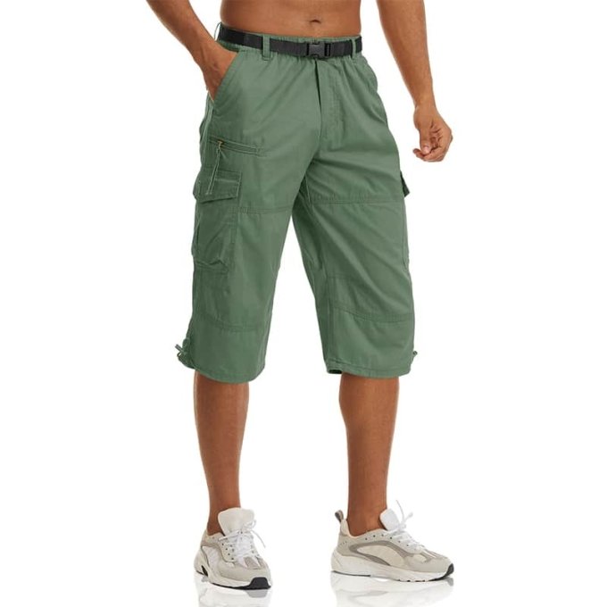 short tactique long Olive