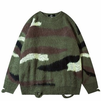 Mens camo sweater "Spark" TN