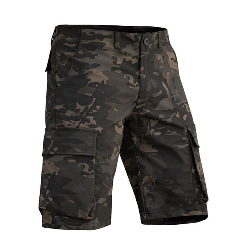 Mens camouflage cargo shorts "Thunderbolt"