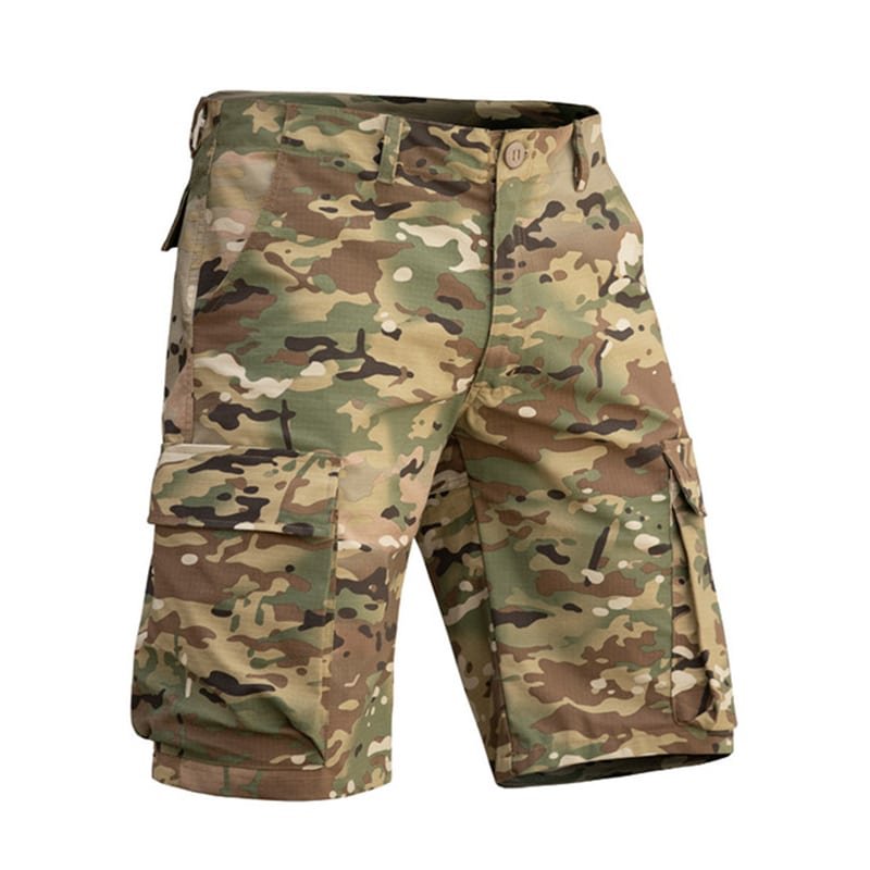 Mens camouflage cargo shorts "Thunderbolt"