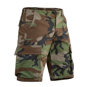 Mens camouflage cargo shorts "Thunderbolt"