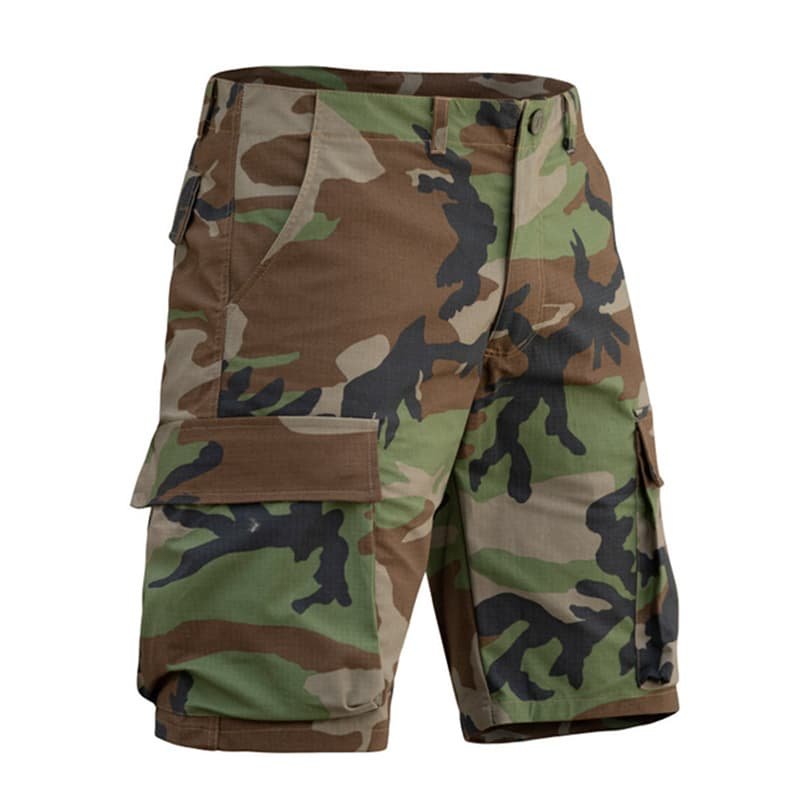 Mens camouflage cargo shorts "Thunderbolt"