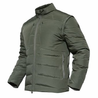 Removable Sleeve Puffer Jacket "Sentinel"