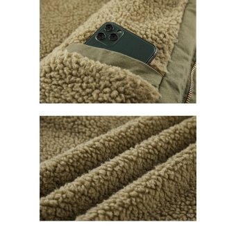 Vintage hooded military jacket