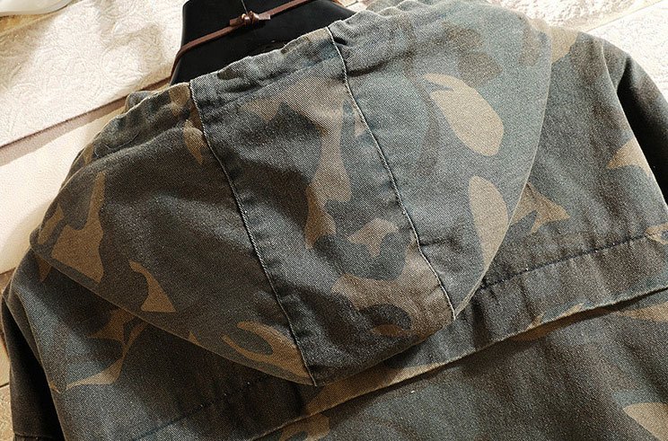 Vintage camouflage jacket