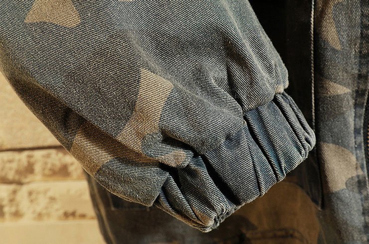 Vintage camouflage jacket