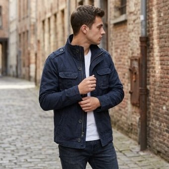 Vintage military style jacket