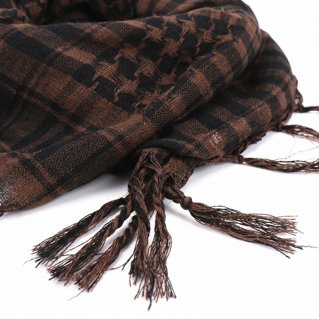 Brown shemagh