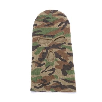 camo balaclava 3 hole Knitted