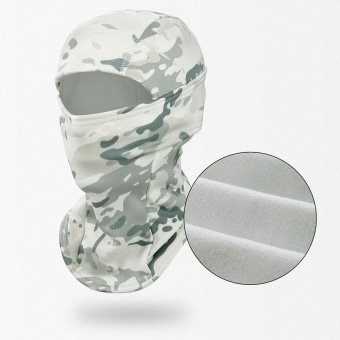 camo fleece balaclava "Heat"