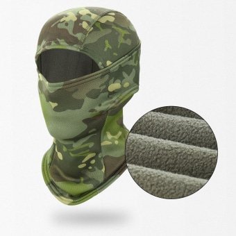 camo fleece balaclava "Heat"