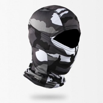 grey camo balaclava "Modius"