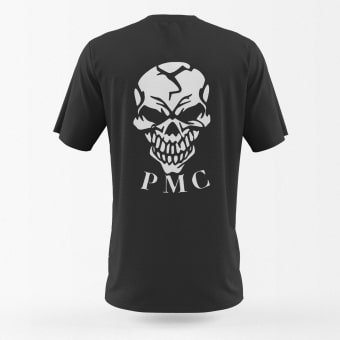 Skull military t shirt