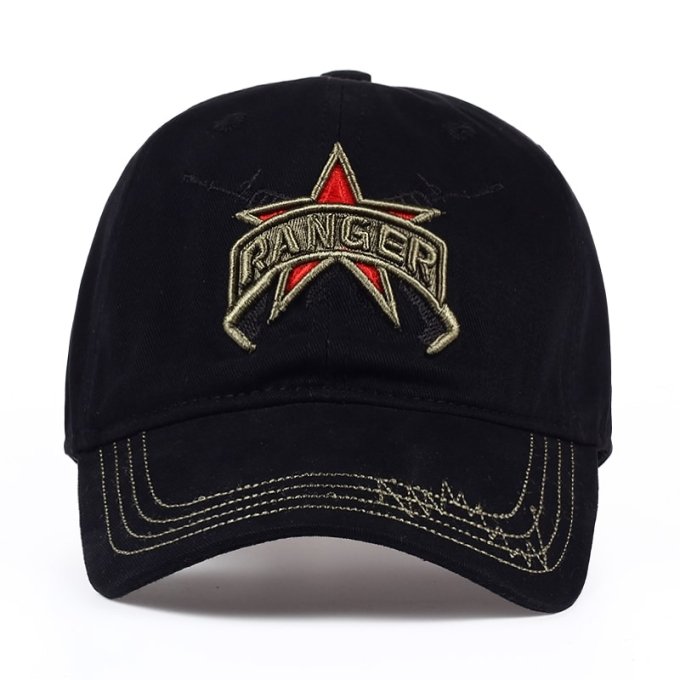 military ranger cap embroidered