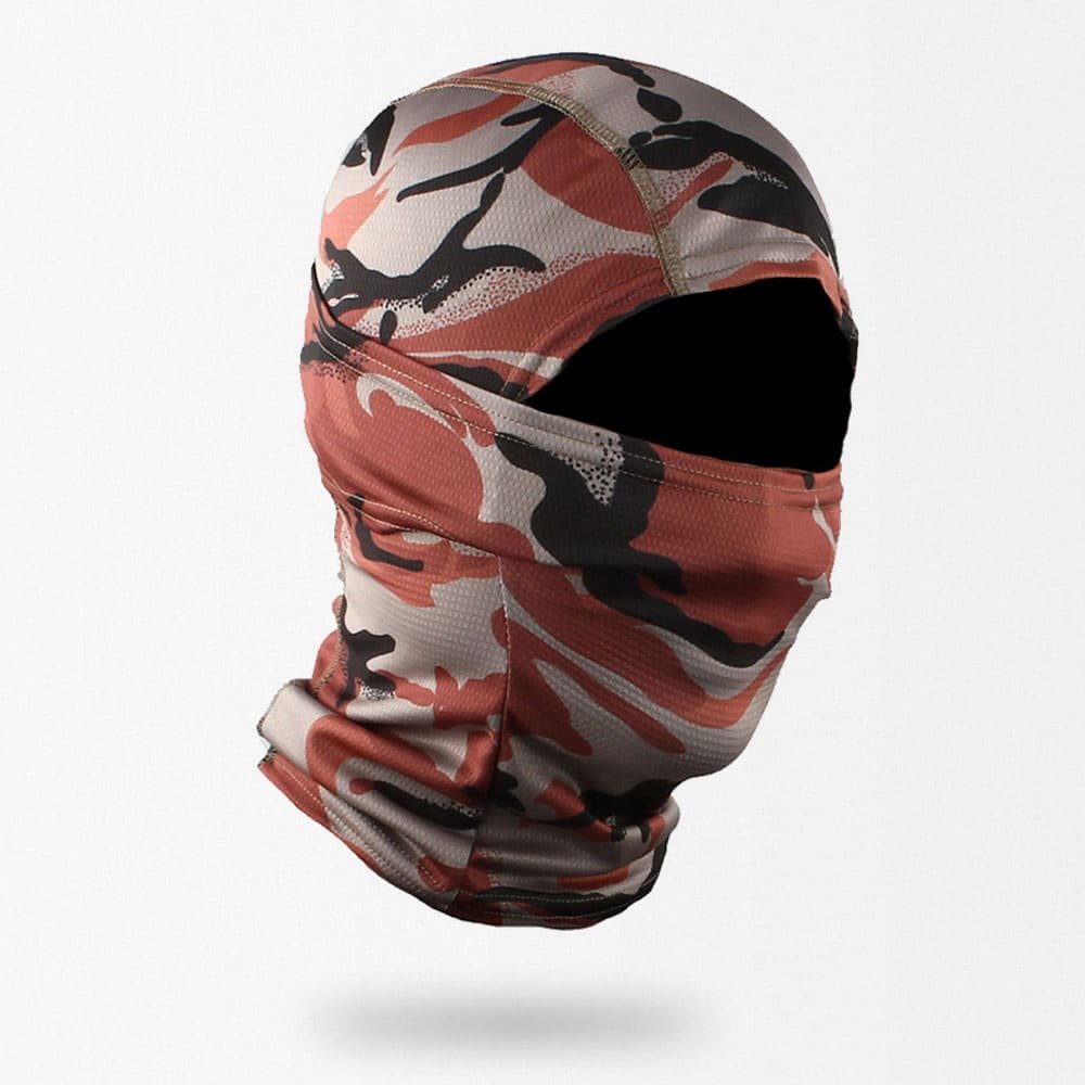 red camo balaclava "Modius"
