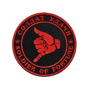 Soldier of fortune patch velcro