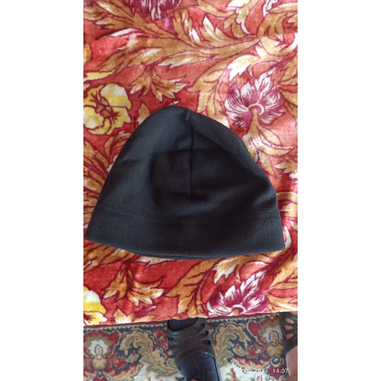 Bonnet tactique polaire noir photo review