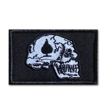 Ace skull patch White
