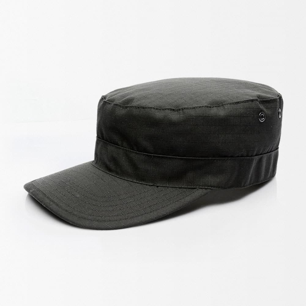 Black patrol cap