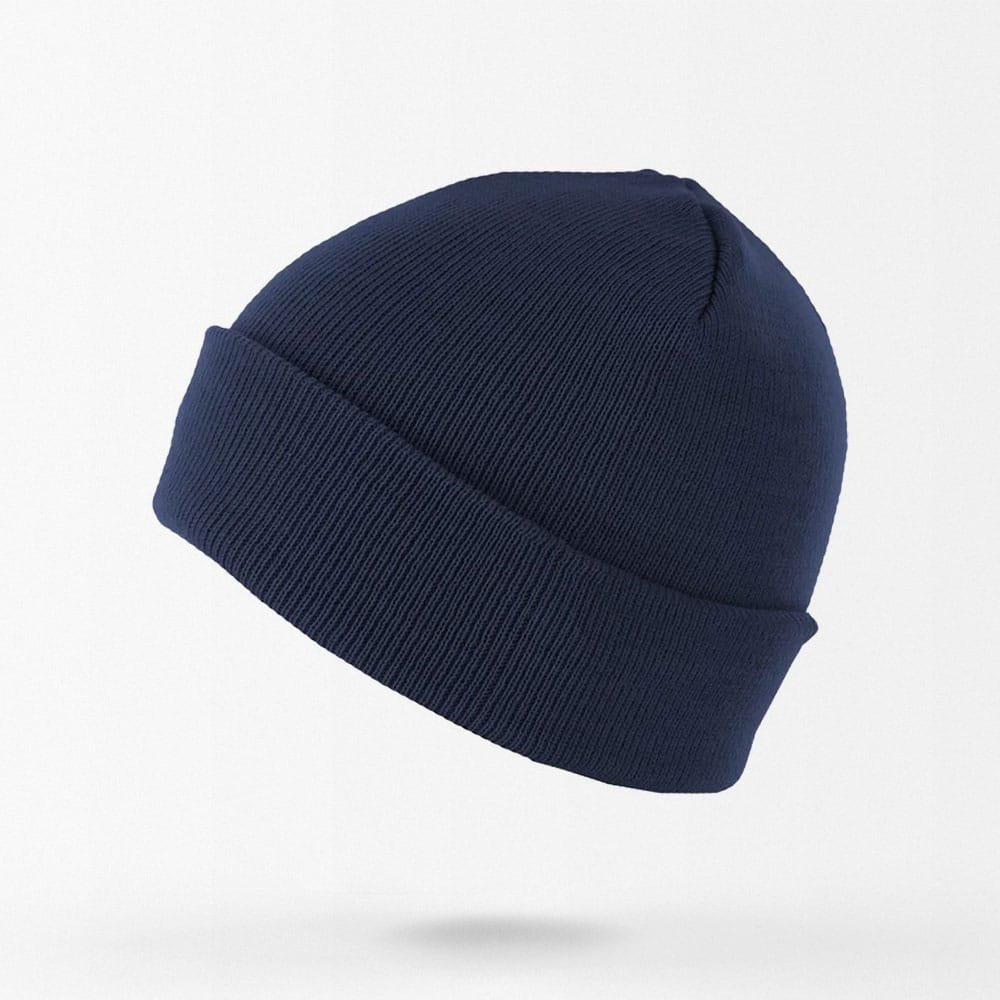 Military knit watch cap navy blue