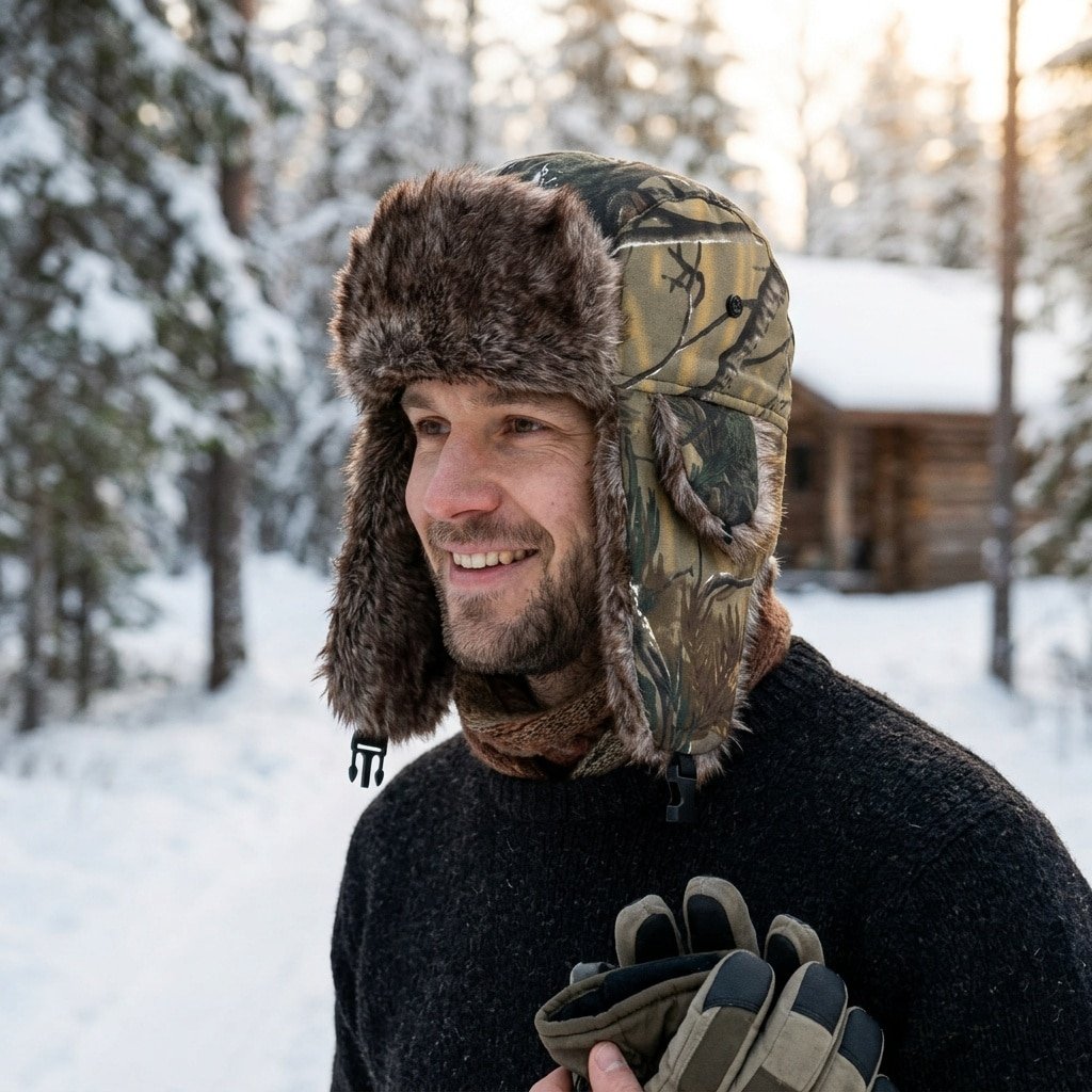 Chapeau trappeur camouflage – Image 4