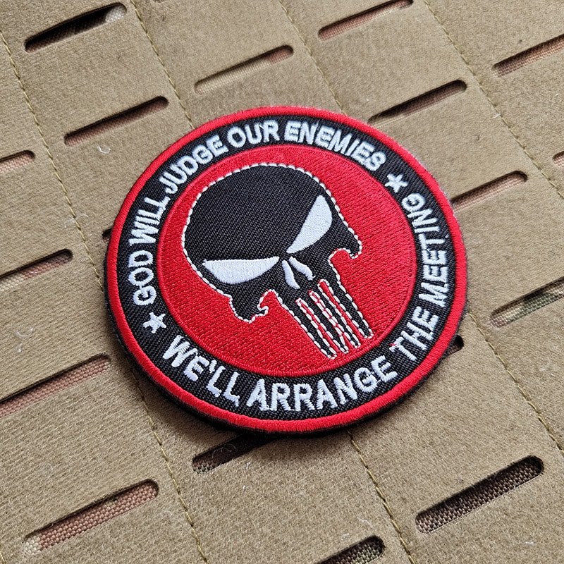 God will judge our enemies patch