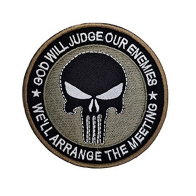 God will judge our enemies patch