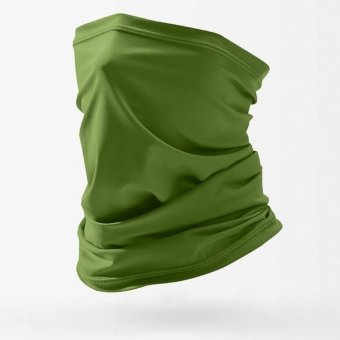 green neck gaiter