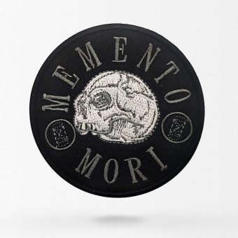 Memento mori patch Round Skull