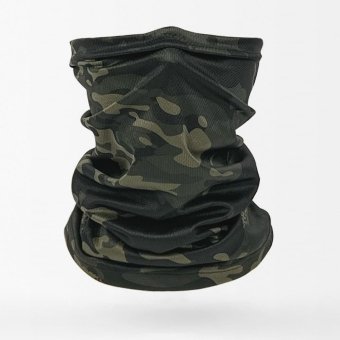 guêtre de cou noire multicam